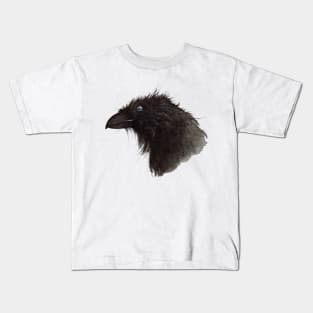 raven - raven bird - crow - bird - jackdaw Kids T-Shirt